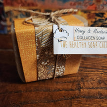 Load image into Gallery viewer, Honey & Mandarin - Collagen Soap