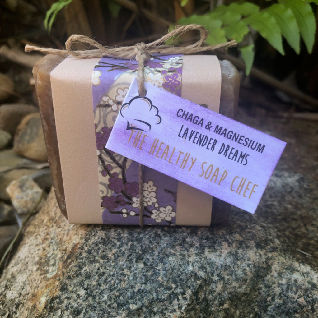 Lavender Dreams - Chaga & Magnesium Soap