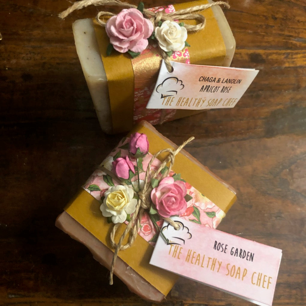 Apricot Rose - Chaga & Lanolin Soap